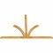 Ekena Millwork Richland Rough Sawn Timber Gable Bracket, Western Red Cedar, 96"W x 64"H x 2"D x 4"F, 16/12 Pitch GBW096X64X0204RIC00RWR - alternate 5